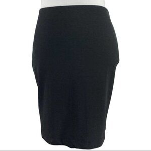Casual Corner by Green Envelope Women's NWT Black Knit Stretch Mini Skirt S/W27